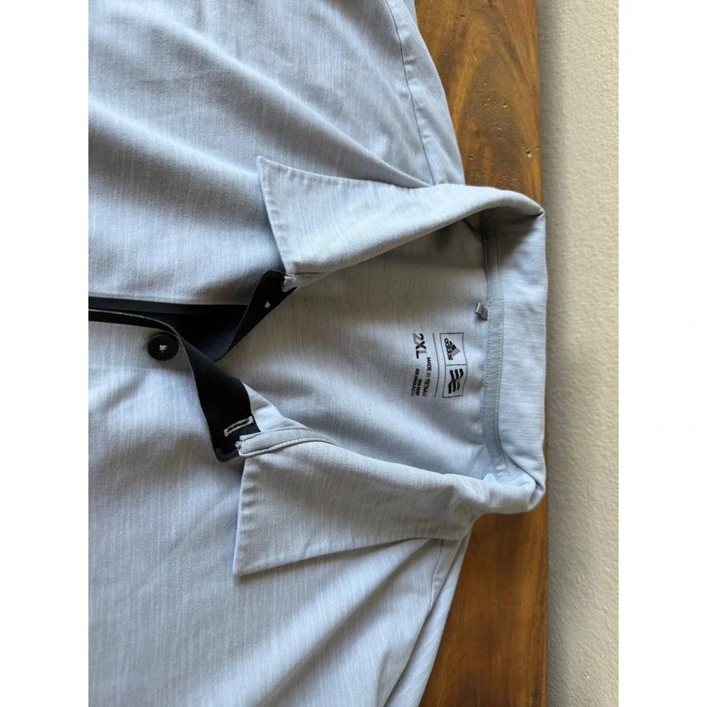 Mens 2XL adidas grey polo. Golf attire